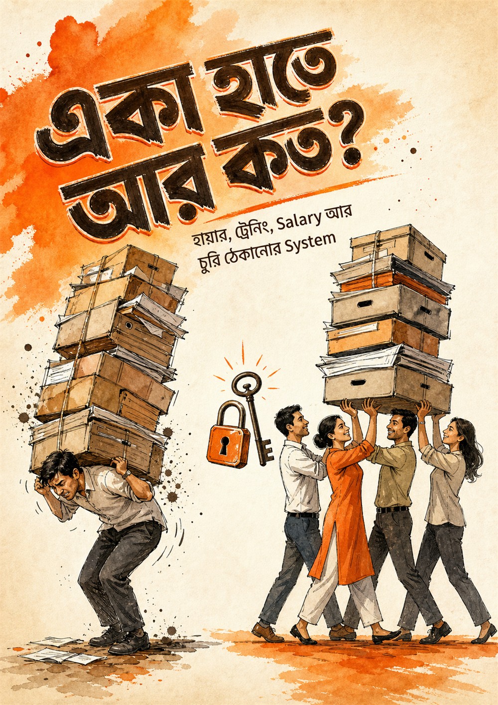 একা হাতে আর কত?