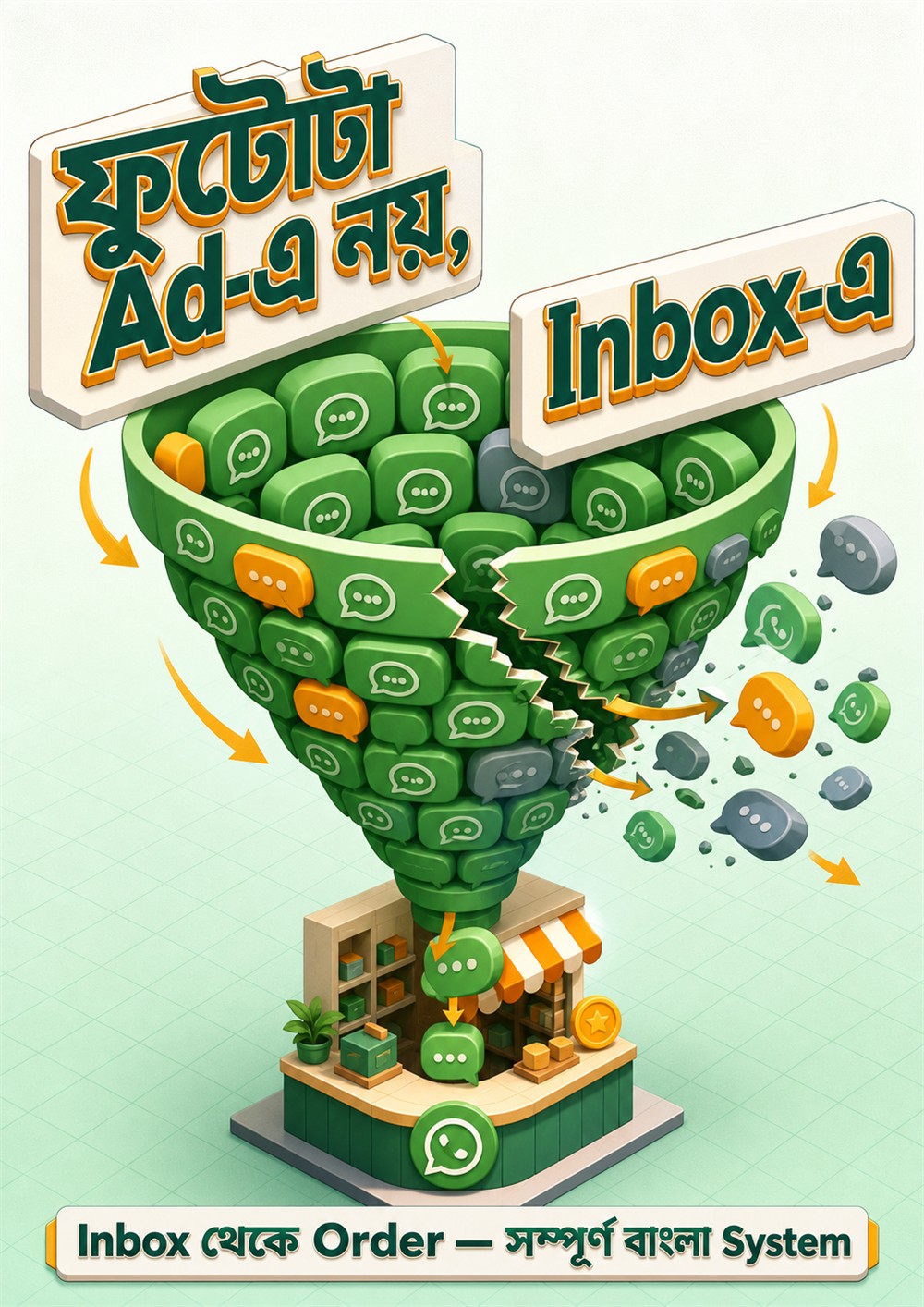 ফুটোটা Ad-এ নয়, Inbox-এ